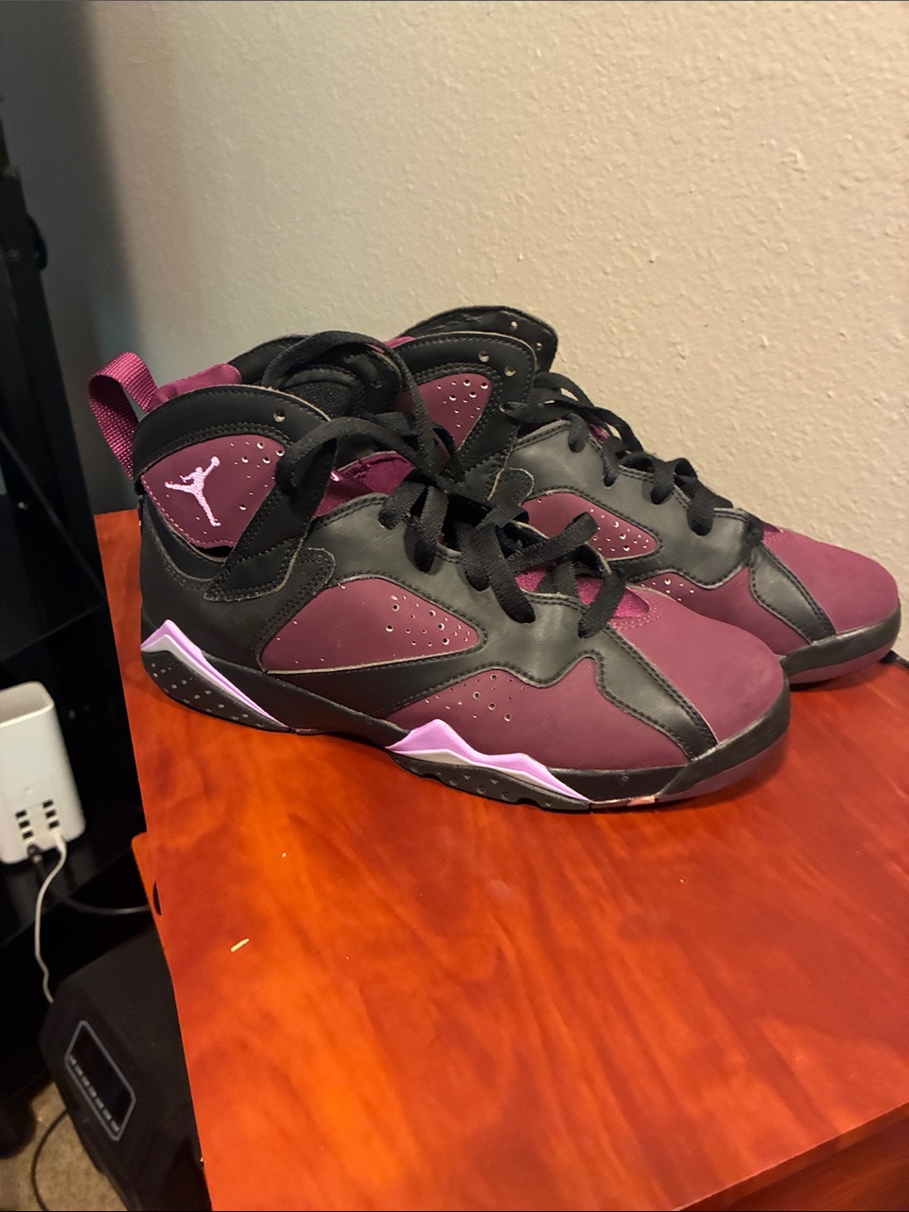 Jordan 7 retro mullberry size 7 Y